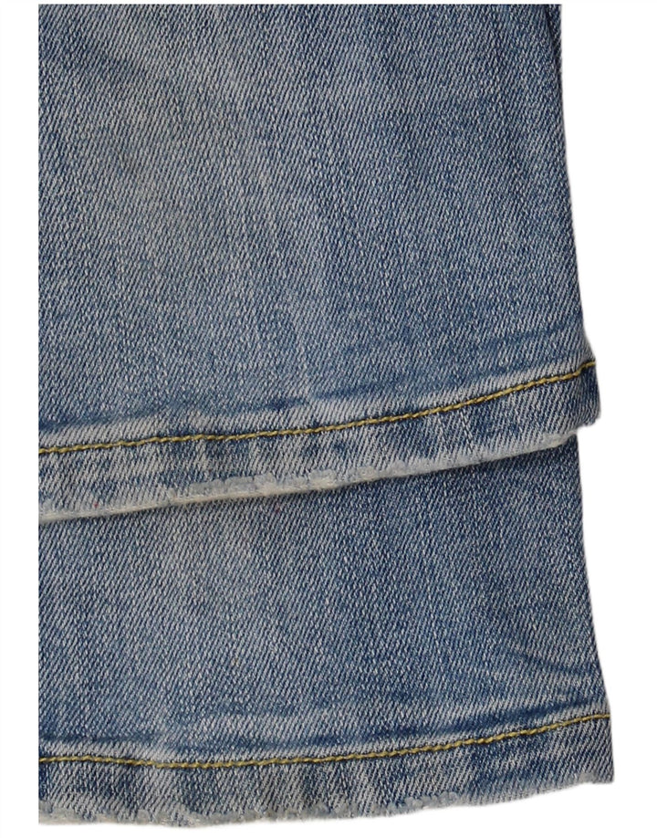Damskie jeansy slim Roy Rogers W29 L34 Niebieskie bawełniane