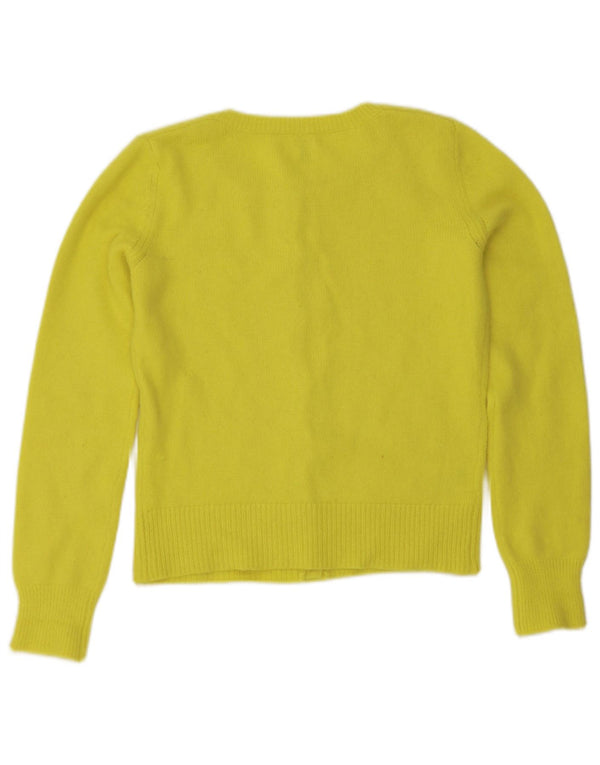 Sweter damski Saint Tropez UK 12, średni żółty poliamid