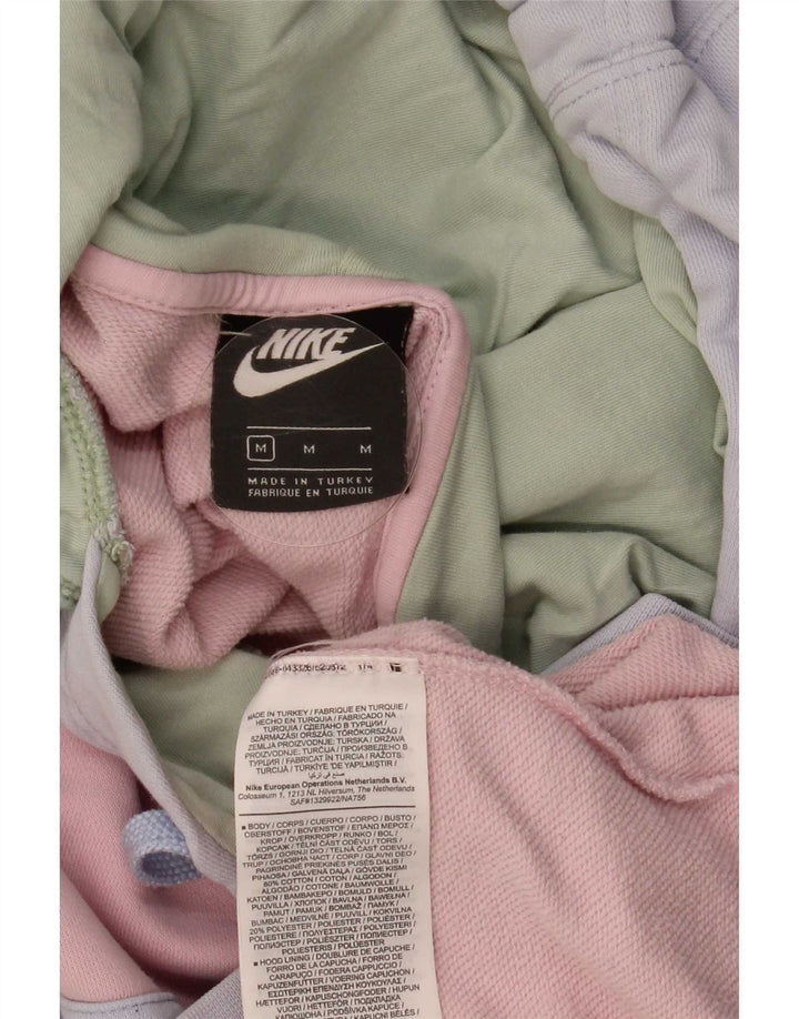 Damski sweter oversize z kapturem Nike UK 14 Średni, wielokolorowy blok kolorów