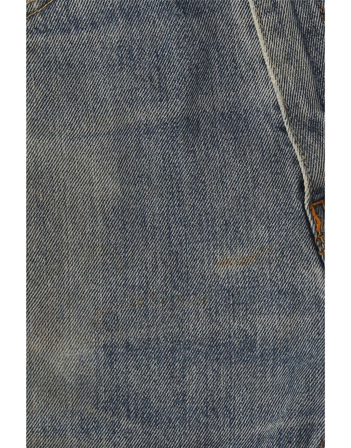 Męskie jeansy Levi's 505 Straight W33 L30 Niebieskie bawełniane