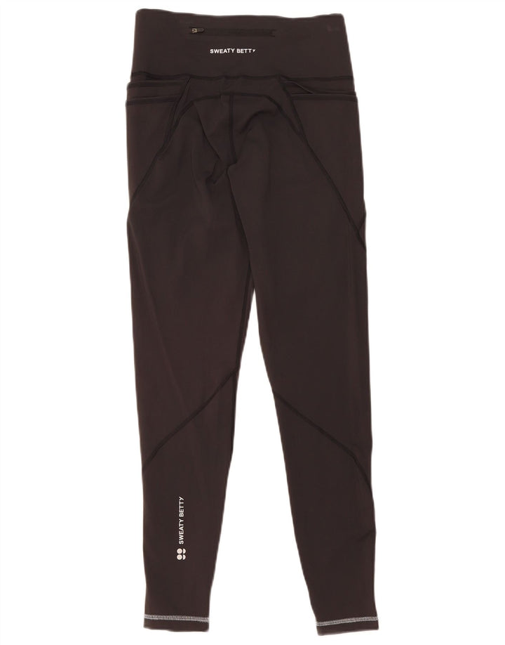 Legginsy damskie Sweaty Betty UK 12, średni czarny poliamid