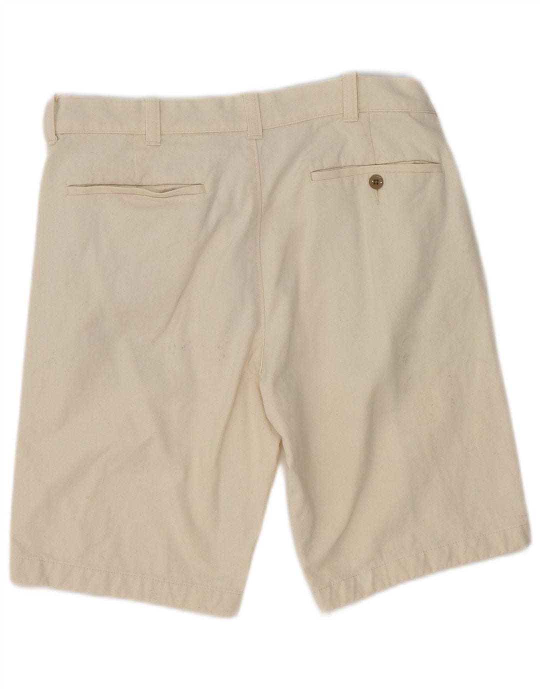 Męskie spodenki J. Crew Stanton Chino W31 Średnie złamane białe bawełniane