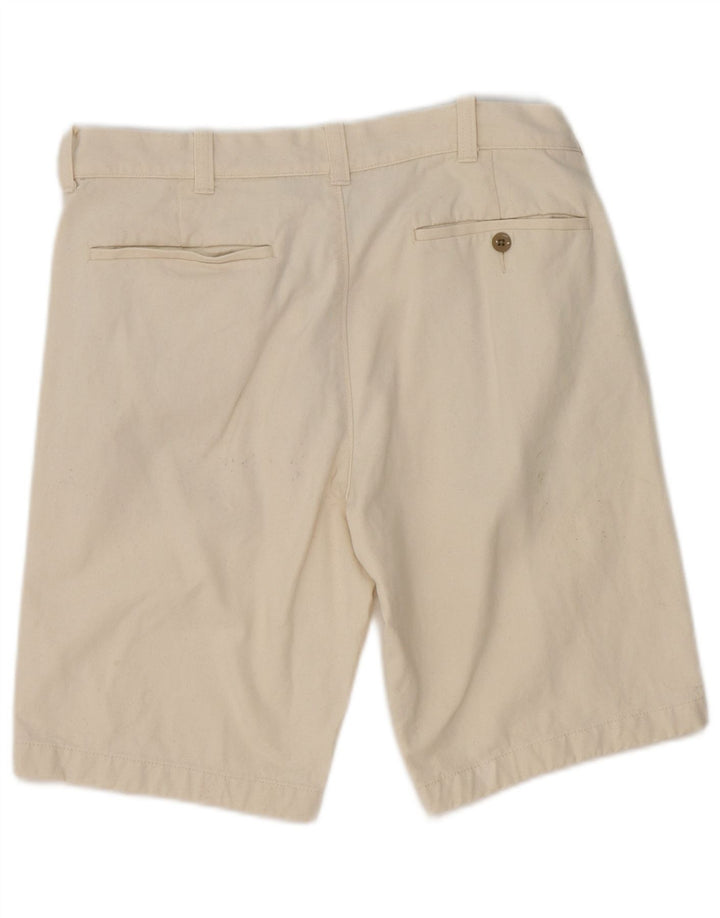 Męskie spodenki J. Crew Stanton Chino W31 Średnie złamane białe bawełniane