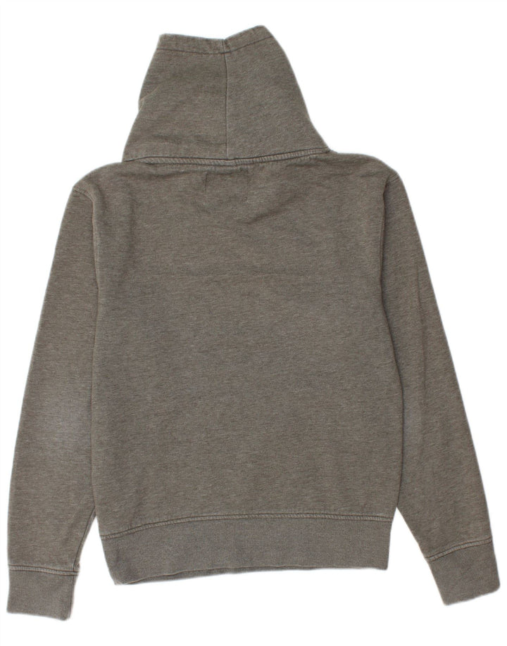 Męska bluza z grafiką Jack & Jones, mała, szara, nakrapiana bawełna