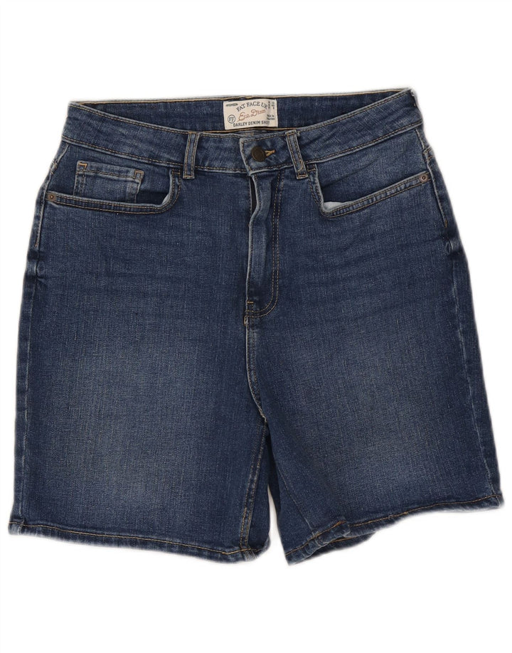 Damskie spodenki jeansowe Fat Face Darley UK 12 Medium W28 Niebieskie bawełniane
