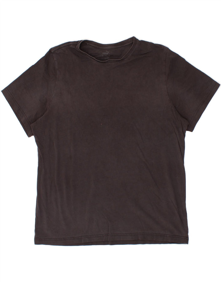 PUMA Mens T-Shirt Top XL Black Cotton Vintage Puma and Second-Hand Puma from Messina Hembry 