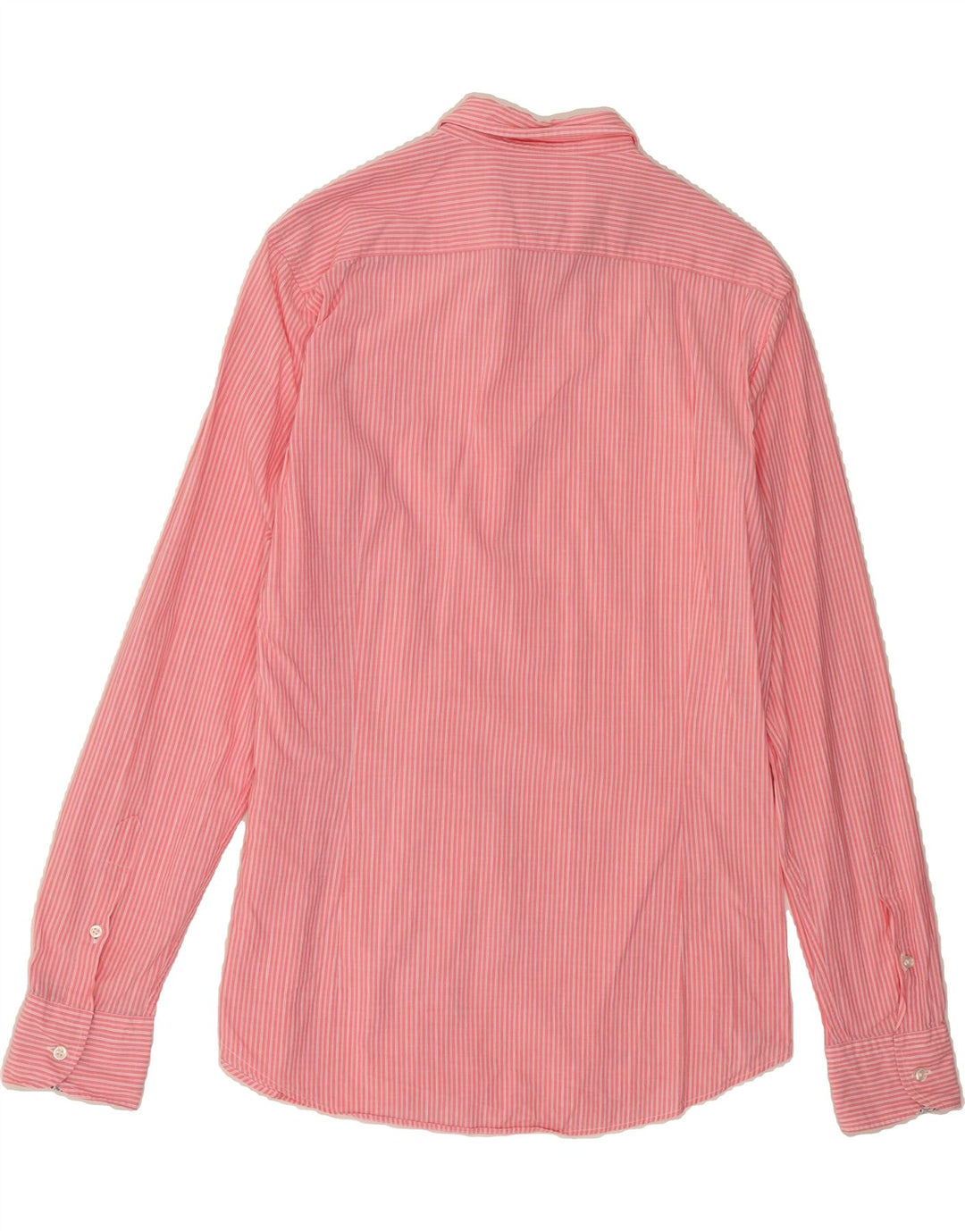 MASSIMO DUTTI Mens Shirt Medium Pink Pinstripe Vintage Massimo Dutti and Second-Hand Massimo Dutti from Messina Hembry 