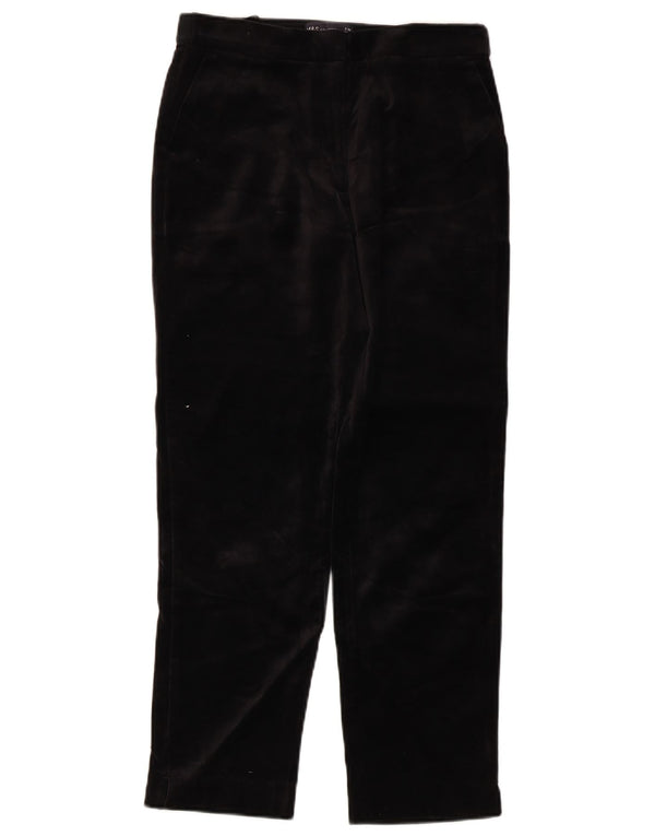 Aksamitne krótkie spodnie damskie Marks & Spencer UK 8 Small W28 L25 Czarne