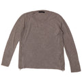 Marks & Spencer Damski sweter z dekoltem w łódkę, UK 8, mały, szary, nakrapiany
