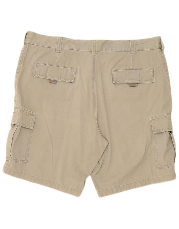 Męskie spodenki jeansowe Cargo W38 XL Khaki, bawełniane