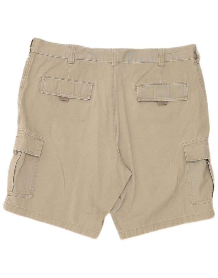 Męskie spodenki jeansowe Cargo W38 XL Khaki, bawełniane
