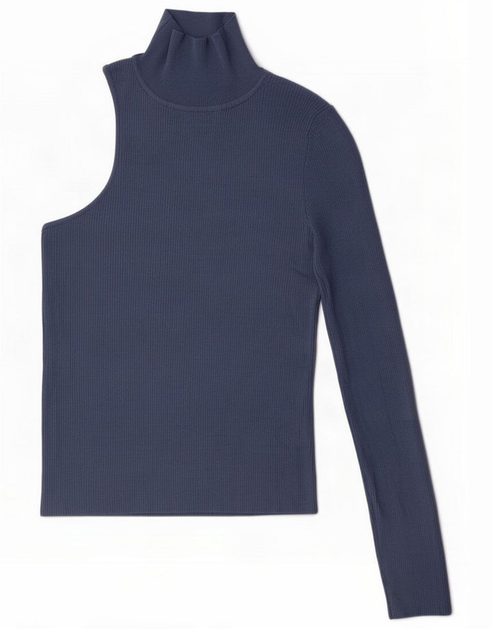 Damski top na jedno ramię Zara UK 14 Large Blue