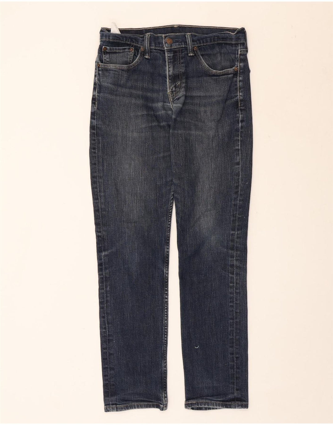 Męskie jeansy LEVI'S 511 zwężane W31 L32, niebieska bawełna