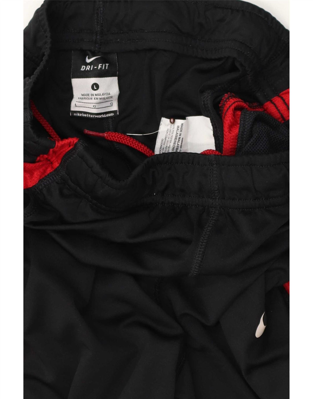 Męskie spodnie dresowe Nike Regular, 12-13 lat, duże, czarne, z blokami kolorów