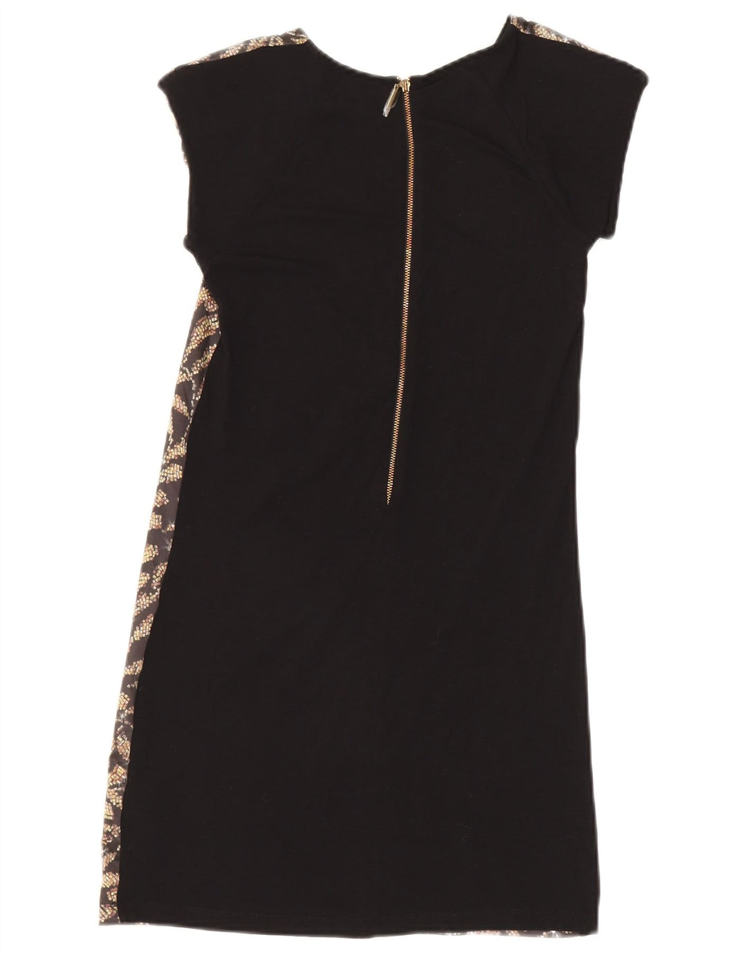 Damska sukienka typu shift Ted Baker, rozmiar 0, 2XS, czarna, z poliestru w kwiaty