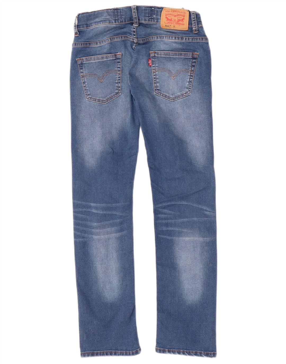 Dżinsy chłopięce Levi's 511 Slim 9-10 lat W24 L27 Niebieska bawełna