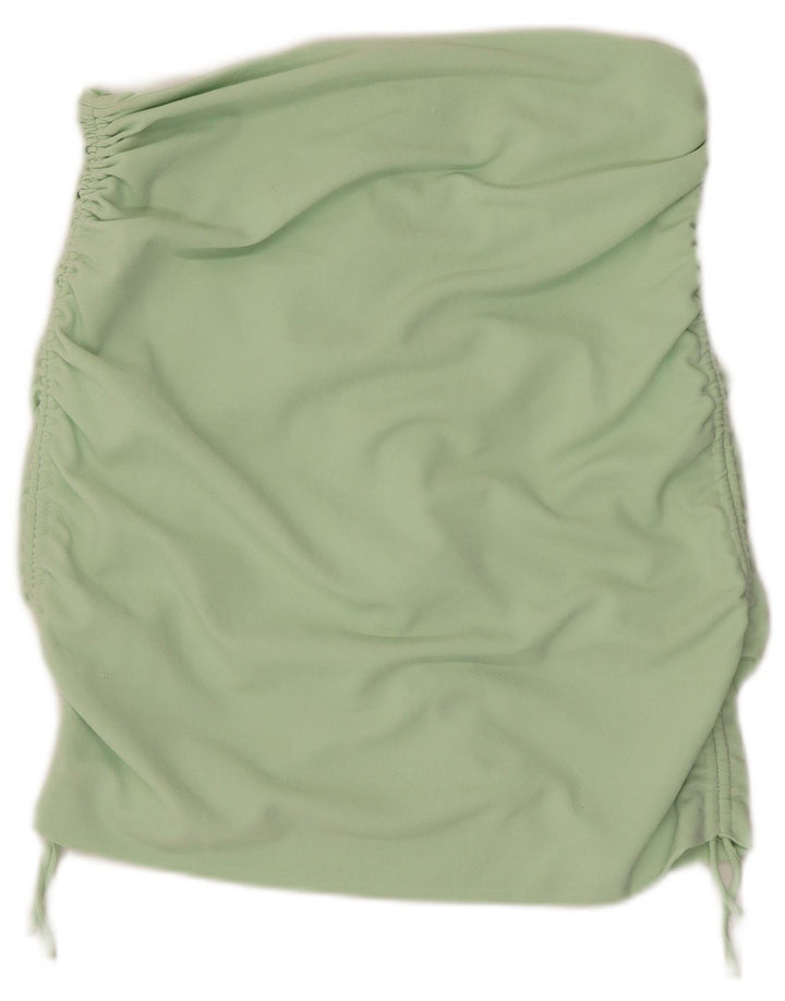 Spódnica damska Zara Prosta, duża, W30, zielona