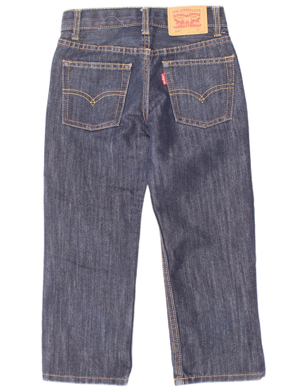 Levi's Boys 514 Straight Jeans 4-5 lat W22 L8 Granatowa bawełna