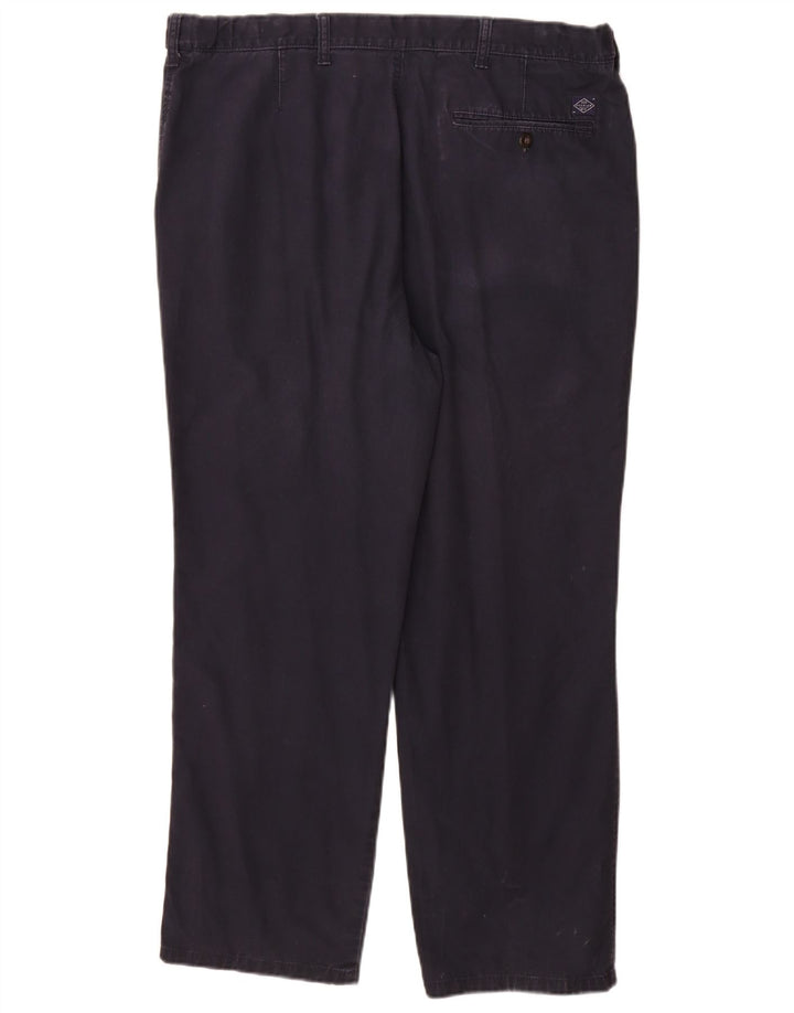 Marks & Spencer Męskie proste spodnie chino W38 L29 granatowe