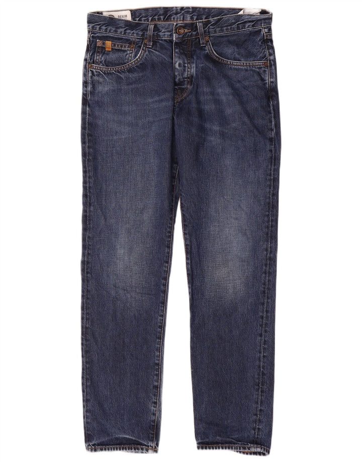 Męskie jeansy slim Ben Sherman W30 L30 Niebieskie bawełniane