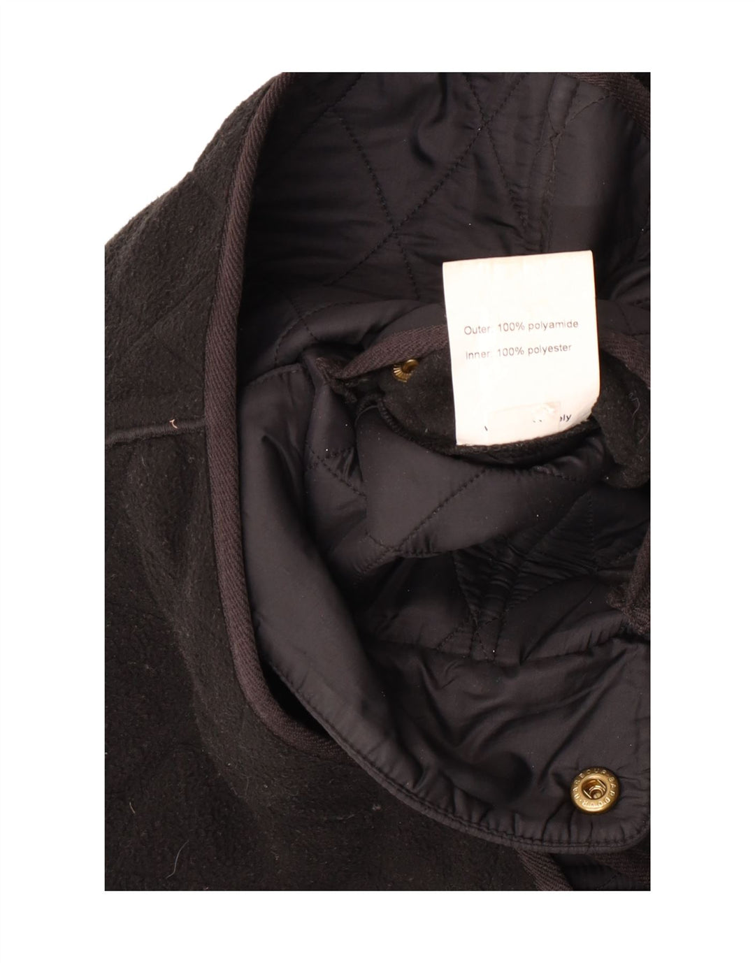 Damska pikowana kurtka Barbour UK 18 XL, czarna, poliamid