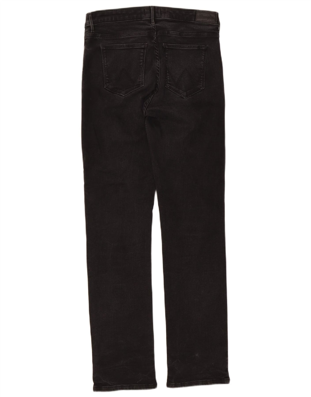 Damskie proste dżinsy Wrangler W32 L32 Czarne bawełniane