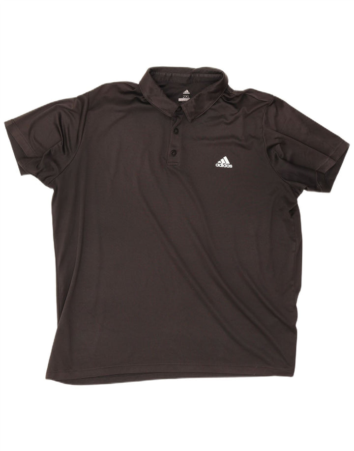 Męska koszulka polo Adidas Climalite 2XL w kolorze czarnym