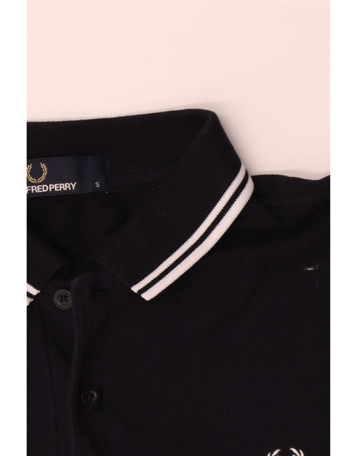 Męska koszulka polo Fred Perry, mała, bawełniana w granatowe paski