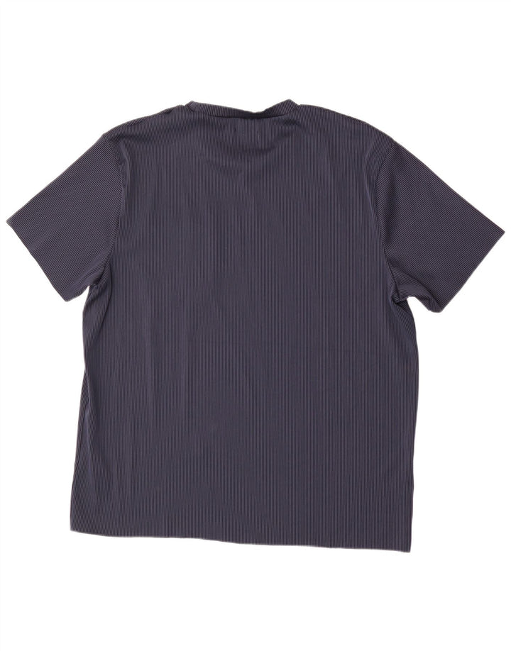 T-shirt męski Jack & Jones Top 2XL, poliester w granatowe paski