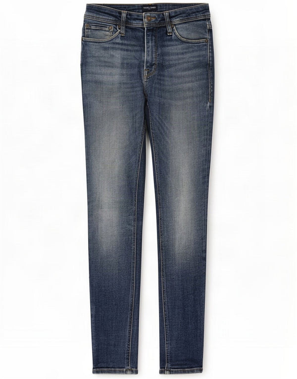 Jack & Jones Mens Skinny Jeans W28 L30 Blue Cotton