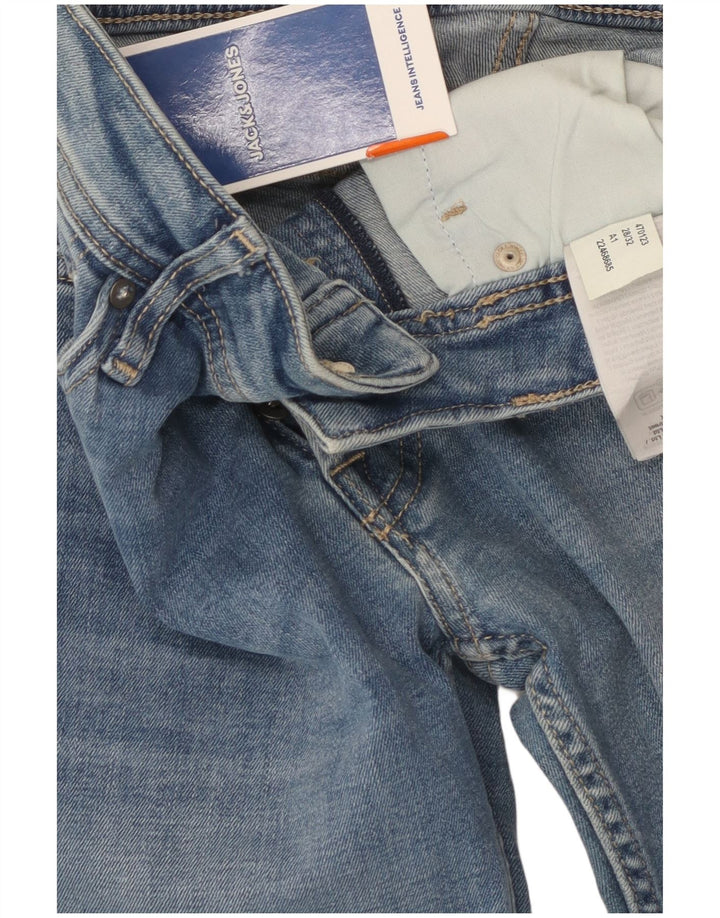Męskie jeansy typu slim Jack & Jones W28 L32 Niebieskie bawełniane