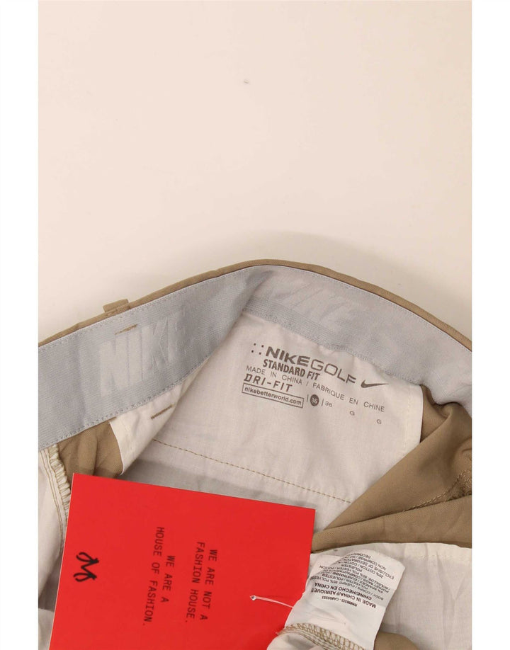 Męskie spodenki chino Nike Dri Fit W36, duży, beżowy poliester