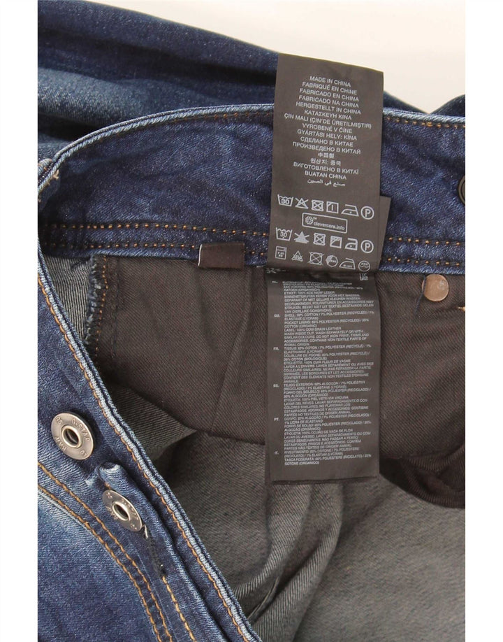 Damskie jeansy G-Star Midge Slim W33 L30 Granatowa bawełna