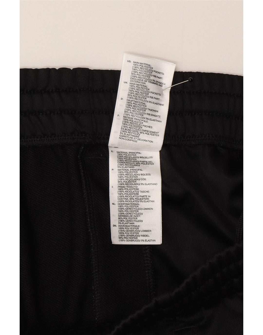 Adidas Męskie spodnie dresowe Joggery 2XL Czarny poliester