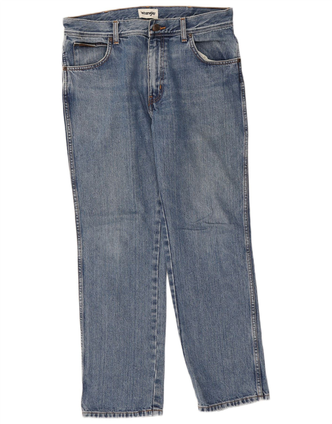Męskie jeansy Wrangler Texas Straight W34 L30 Niebieskie, bawełniane