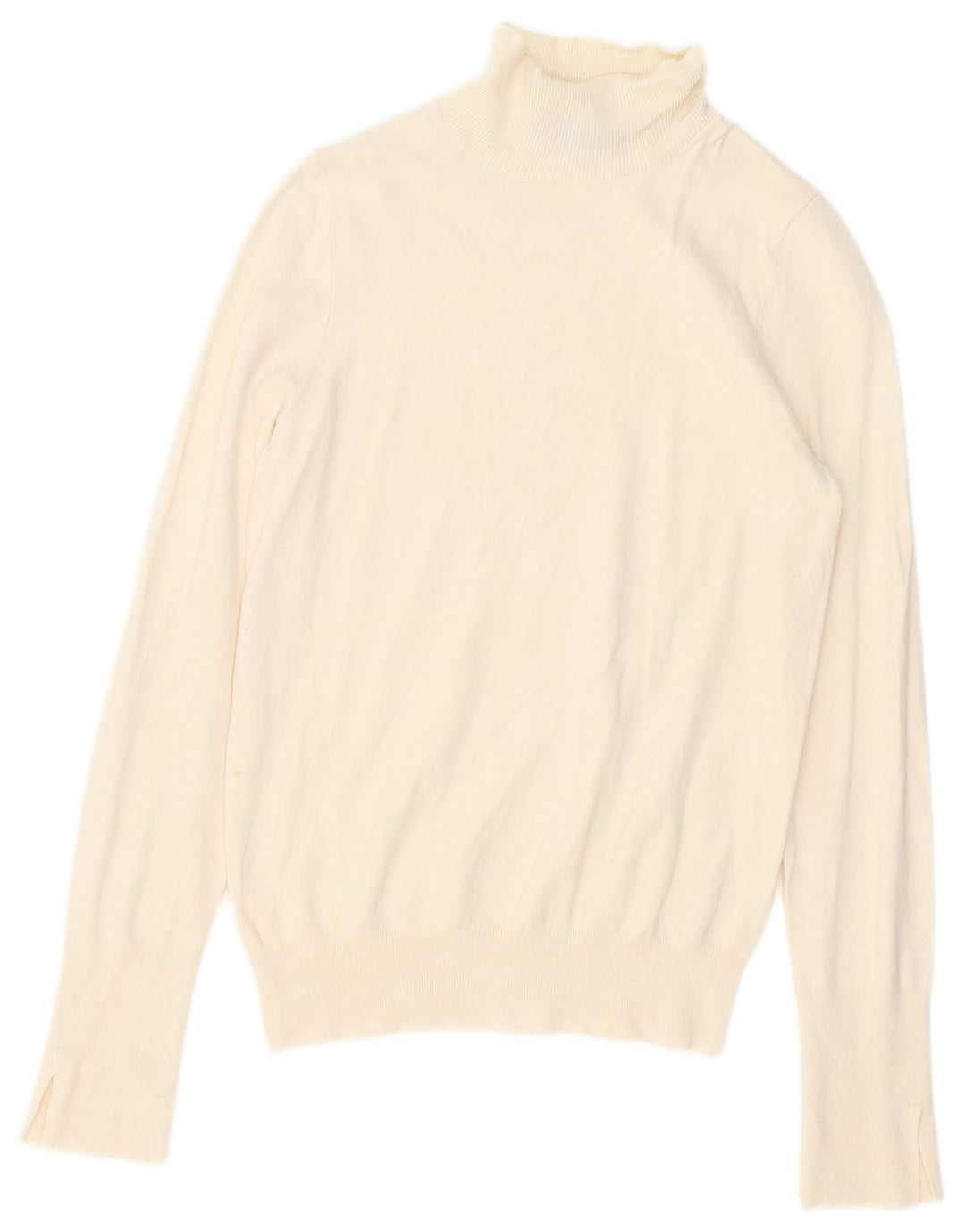 Sweter damski Zara z golfem UK 10 Small Beige