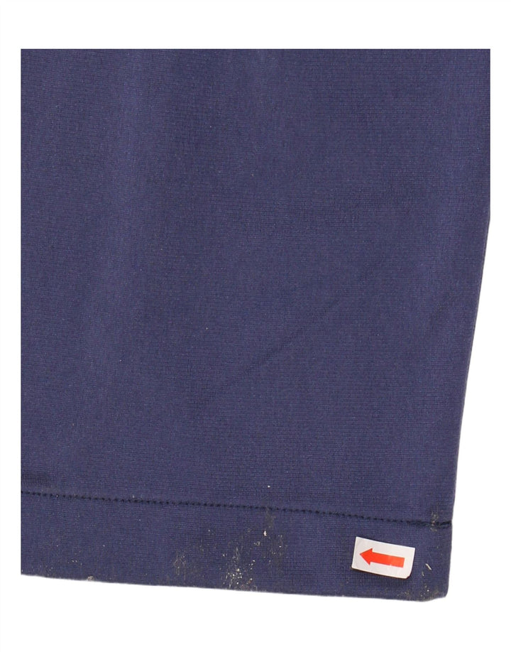 Kompletny dres męski LOTTO XL, granatowy, geometryczny, poliester