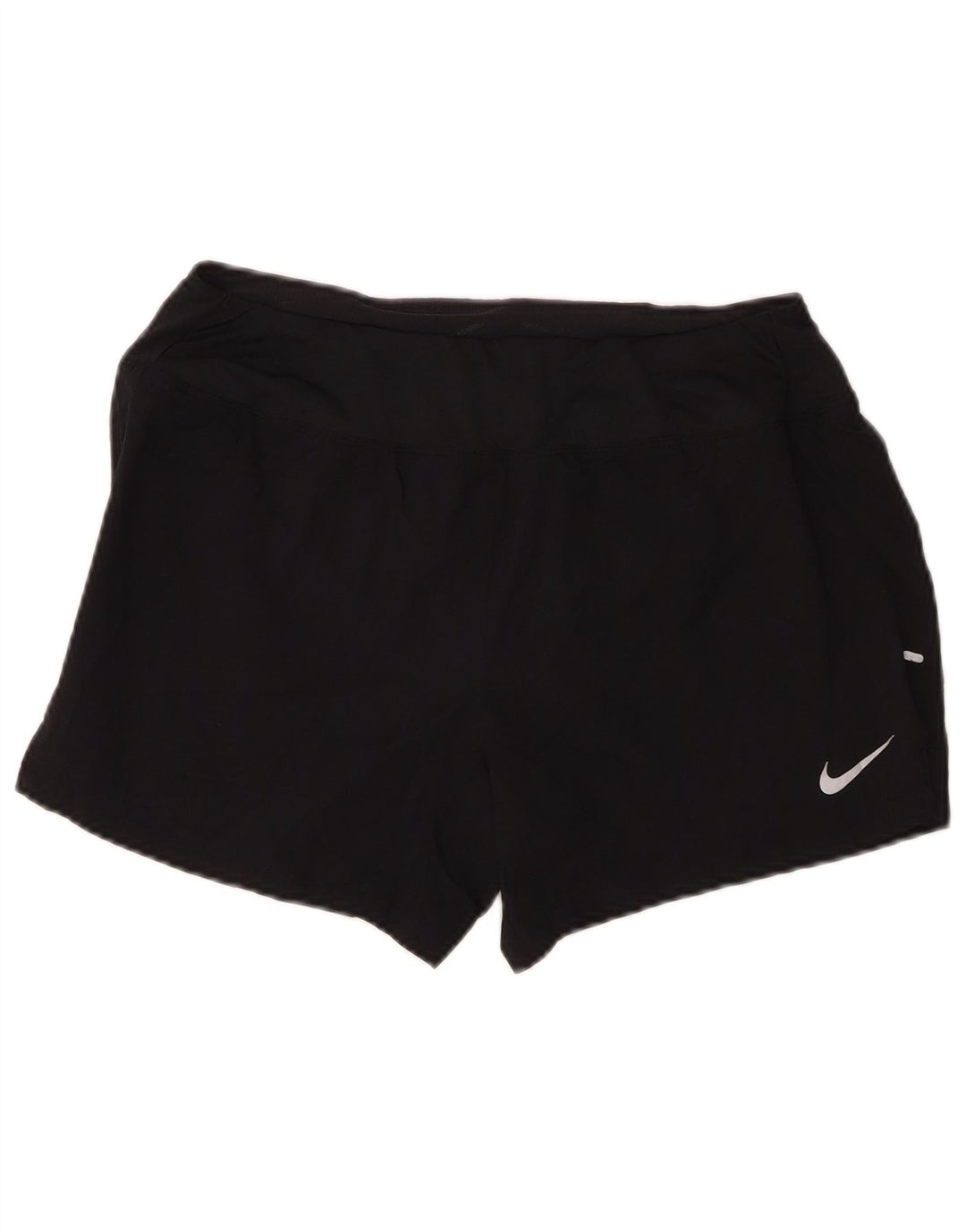 Damskie spodenki sportowe Nike Dri Fit Regular UK 14, średni czarny poliester
