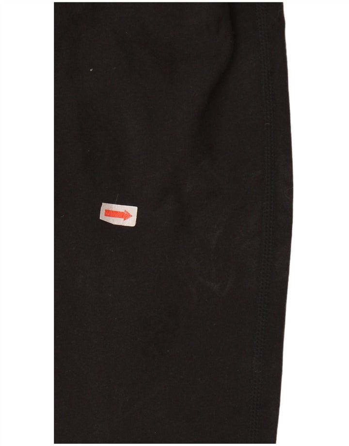 Legginsy damskie REEBOK UK 10, małe, czarne, bawełniane z blokami kolorów