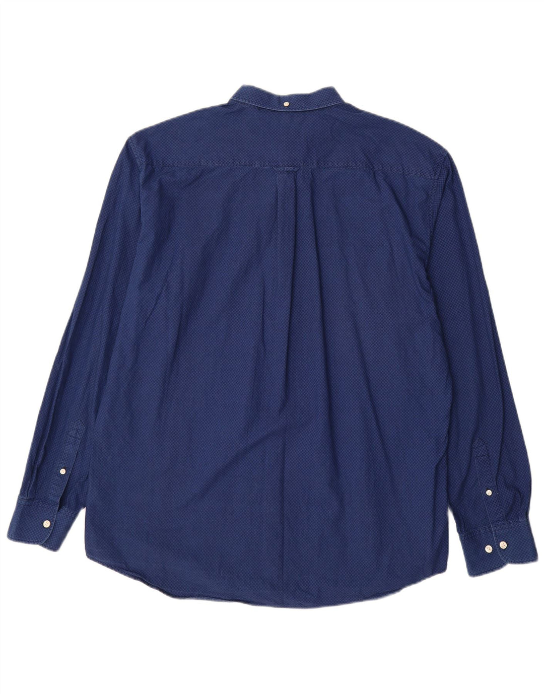 Koszula męska GANT o regularnym kroju, rozmiar 45/46 18 2XL, niebieska, geometryczna bawełna