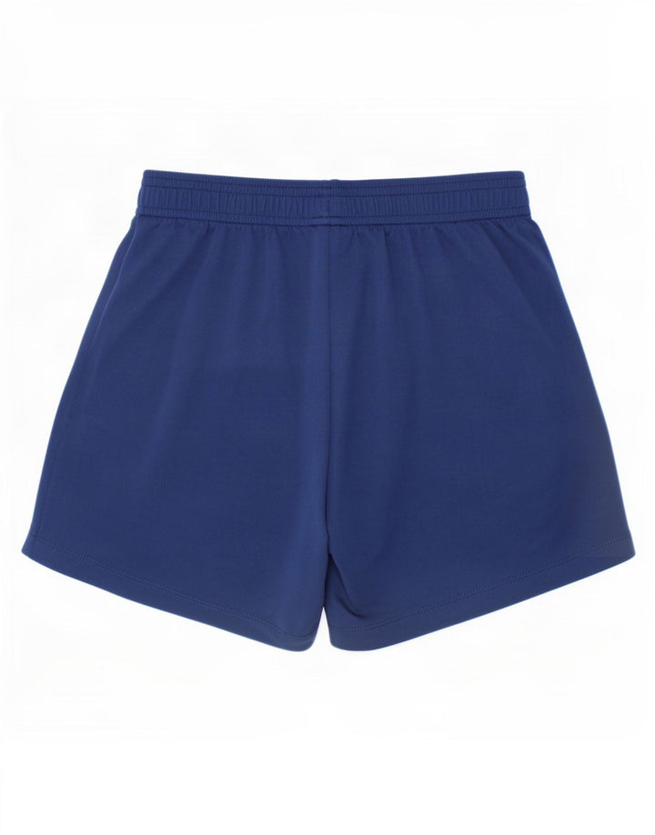 Spodenki sportowe dla chłopców Umbro 7-8 lat, małe, niebieskie, poliestrowe