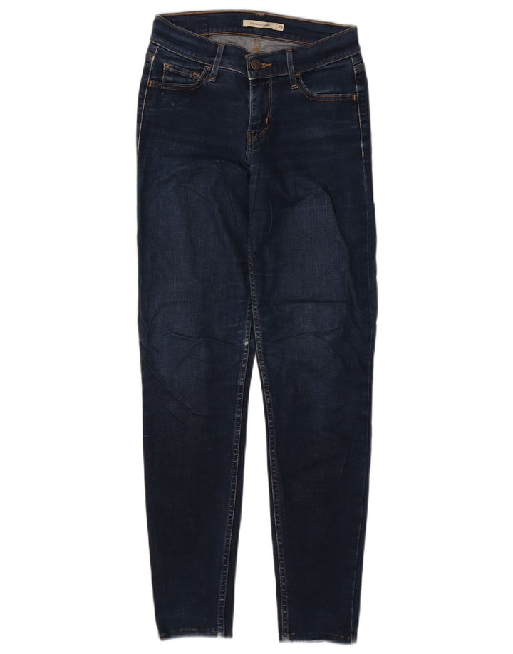Damskie jeansy Levi's 710 Super Skinny W26 L28 Granatowe