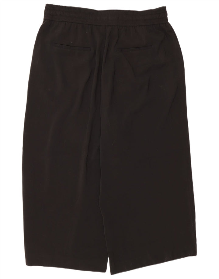 Damskie spodnie typu culottes Zara 2XL W34 L25 Czarny poliester