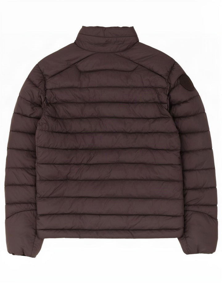Męska ocieplana kurtka Blauer UK 44 2XL Czarny poliamid