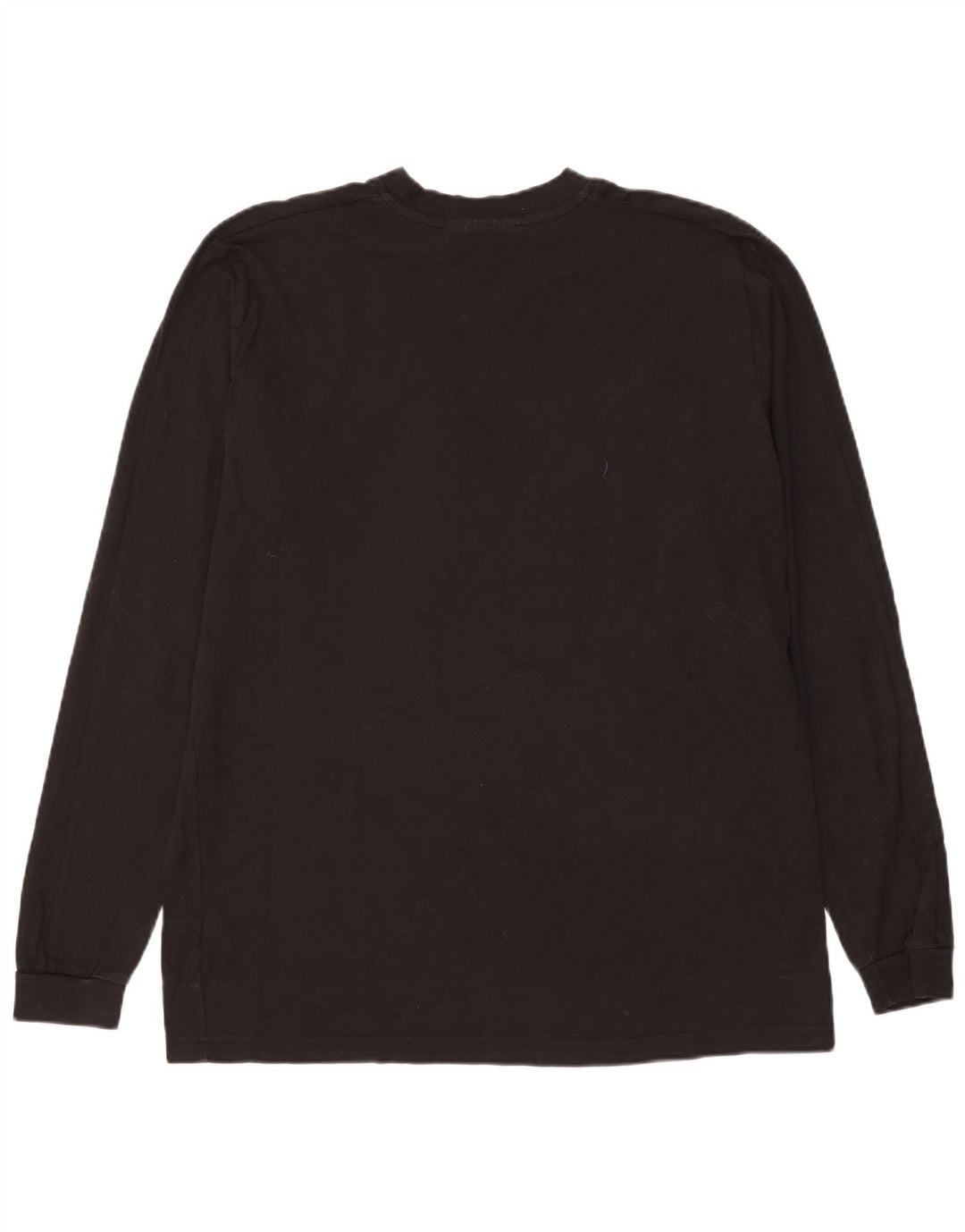 Męski graficzny top Puma z długim rękawem XL, czarny, bawełniany