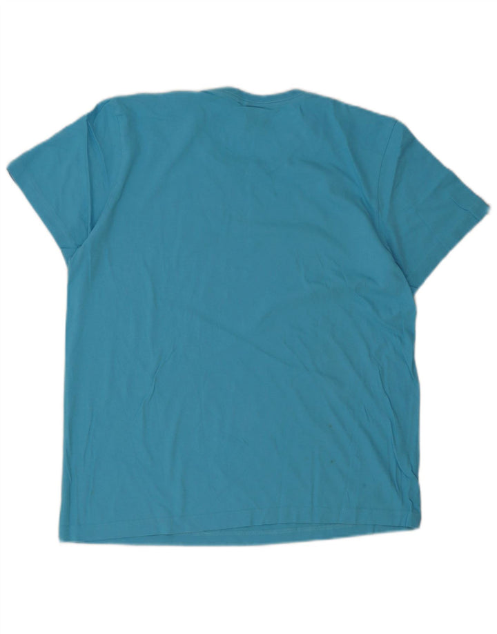 Męska koszulka graficzna Adidas Top Medium Blue