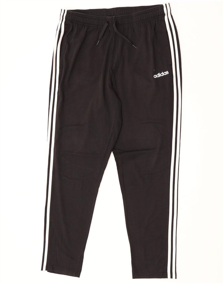 Męskie spodnie dresowe Adidas XL, czarne, bawełniane