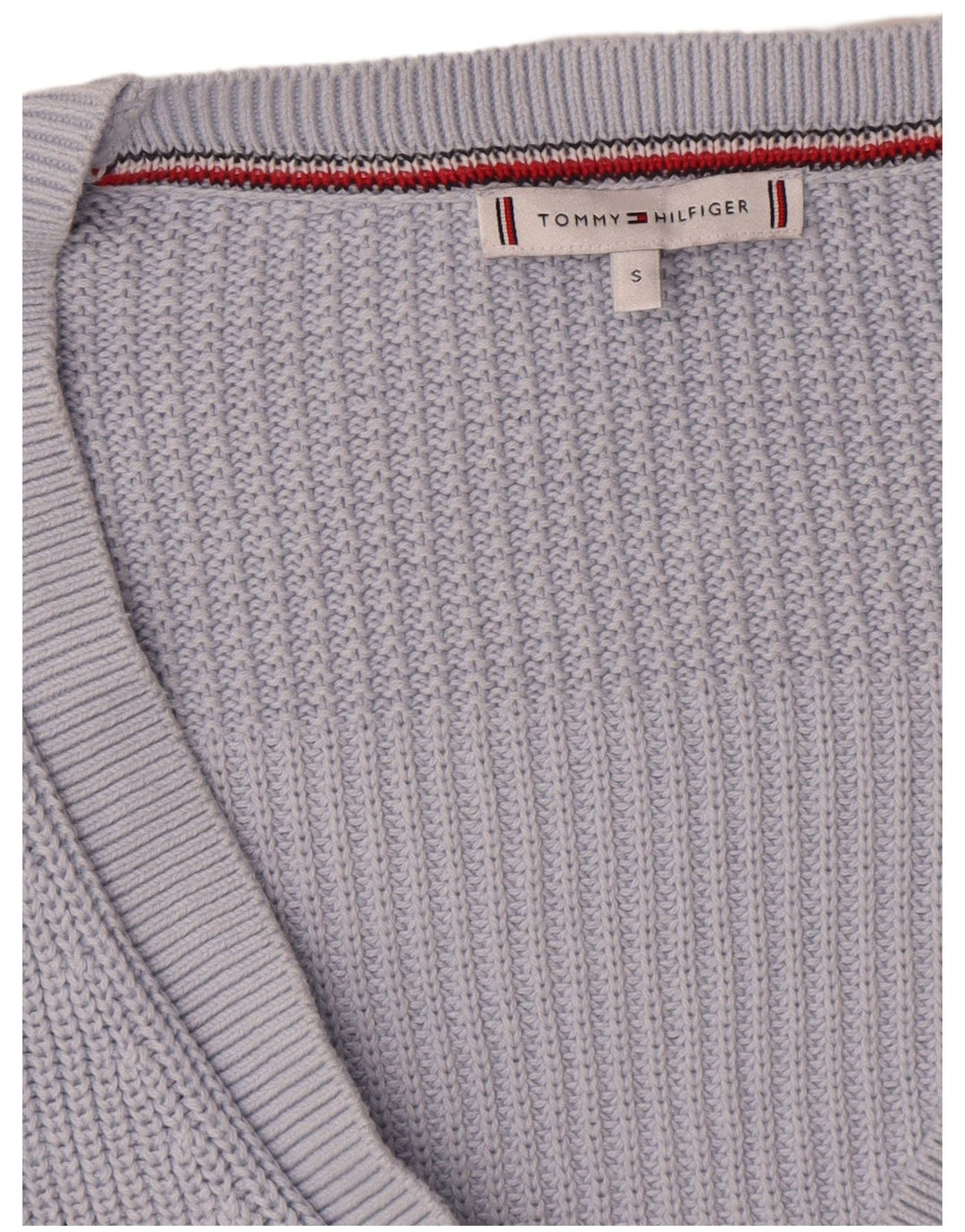 Damski sweter oversize Tommy Hilfiger UK 10 Small Blue