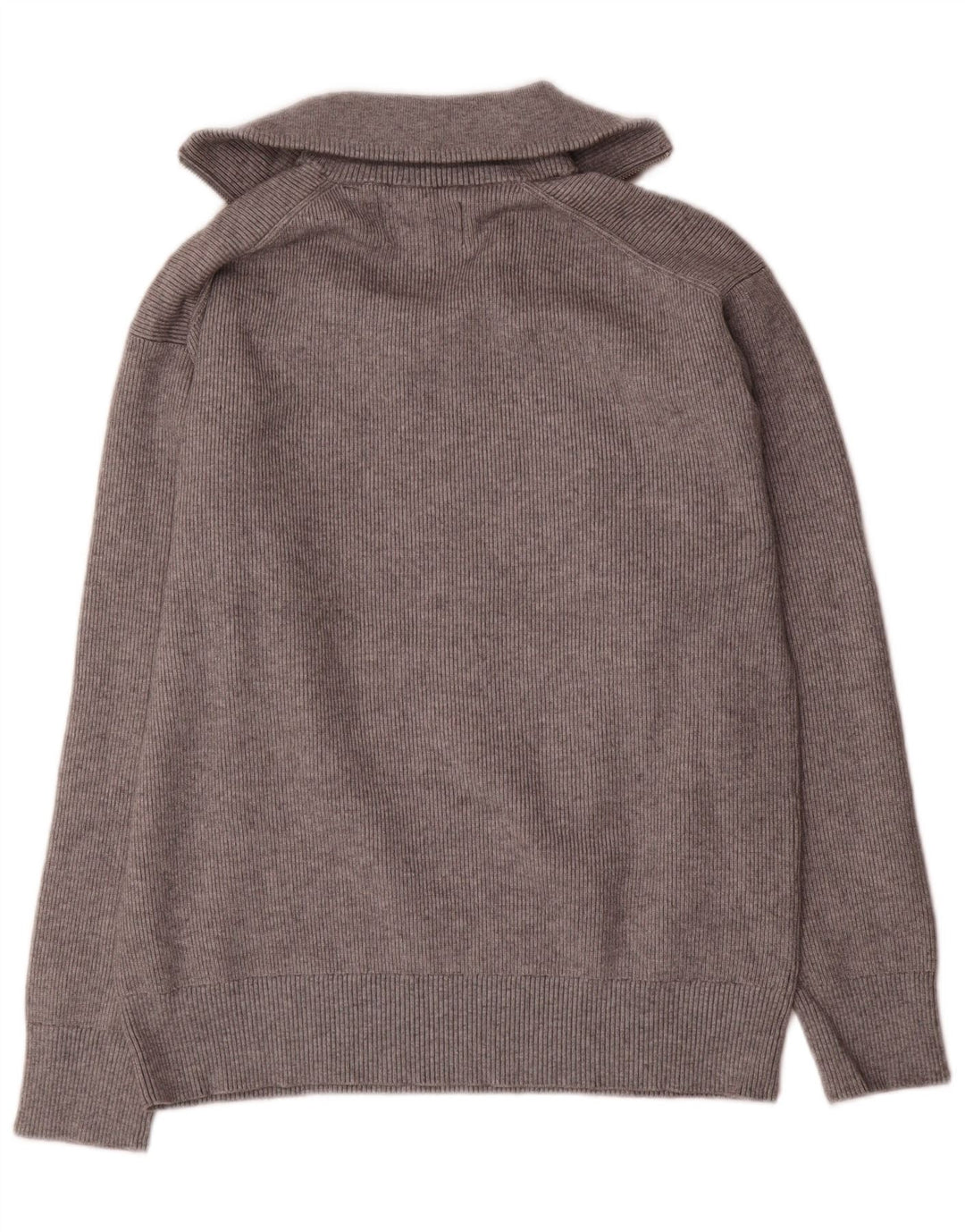 Męski sweter z zamkiem błyskawicznym Jack Wills, mały, szary, wiskoza
