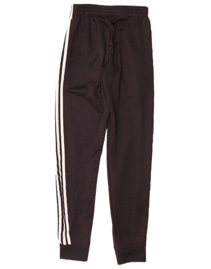 Męskie spodnie dresowe Adidas, małe, czarne, poliestrowe